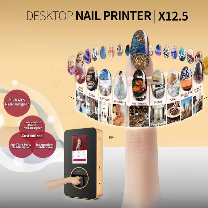 Smart Nail Printer Machine – Automatic Nail Art Device for Salon &amp; Business Use