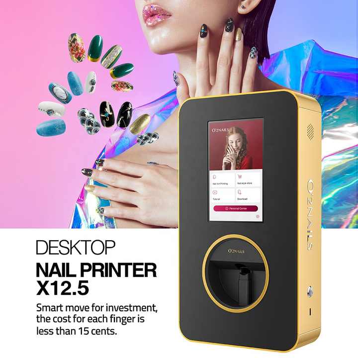 Smart Nail Printer Machine – Automatic Nail Art Device for Salon &amp; Business Use