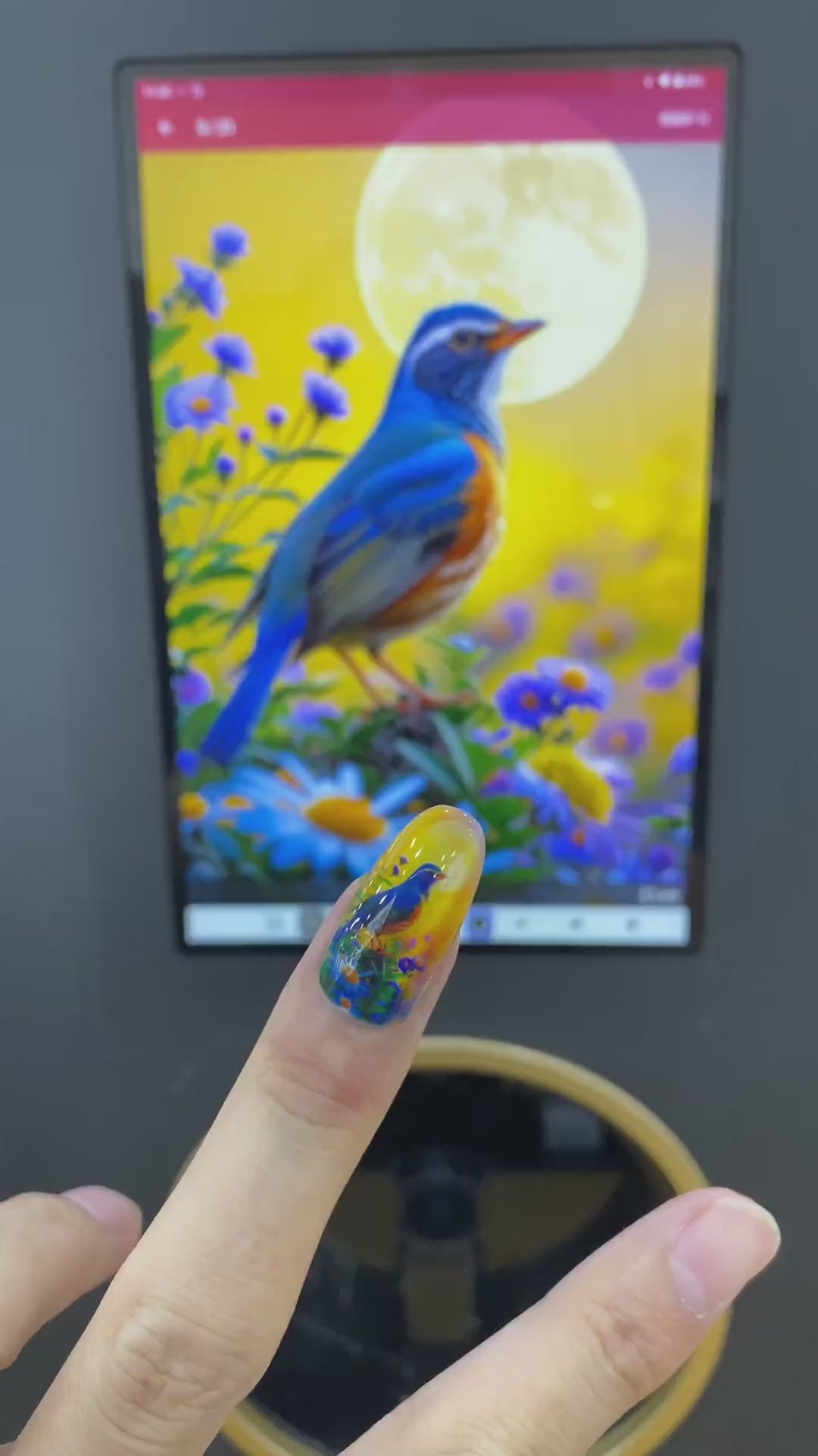 Smart Nail Printer Machine – Automatic Nail Art Device for Salon &amp; Business Use